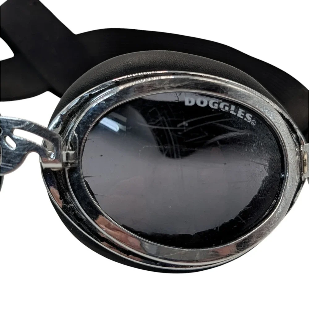 Doggles Dog Goggles Sunglasses UV Eye Protection Black Large Breed SEE